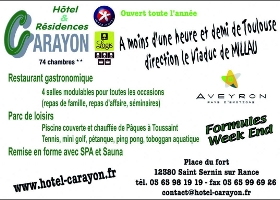 Hôtel et résidence Carayon | Marché des Pays Aveyron