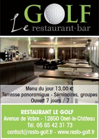 Restaurant Bar « Le Golf » | Marché des Pays Aveyron