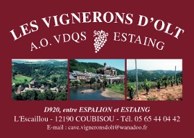 Cave Coopérative Les Vignerons d’Olt | Marché des Pays Aveyron